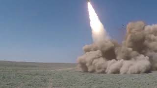 Tochka-U Launches And Hit At The Landfill, Ukraine And Belarus, 2022