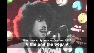 Watch Thin Lizzy Me And The Boys Live video