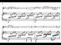 Leo Ornstein - Ballade for Alto Saxophone and Piano, SO 609 (1955) [Score-Video]