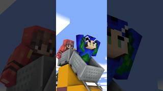 Ayush & Ekta In Roller Coaster Minecraft