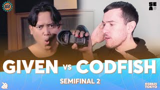Given Vs Codfish Oceania And South East Asian Regional Gbb25 Qualifier Semi Final