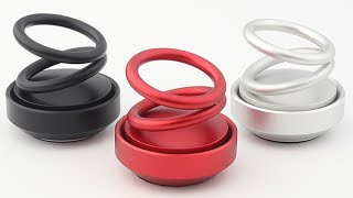 DOUBLE RING ROTATING CAR AIR FRESHENER