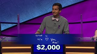 Final Jeopardy We Love You, Alex 11112019 Hq