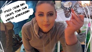 NEW YEAR SPEED CLEAN AND CREATING MY OWN LITTLE WINTER WONDERLAND AT HOME - Tanya Louise