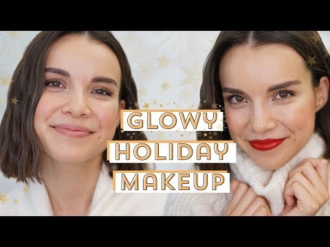 Glowy Holiday Makeup Tutorial + Q&A | Ingrid Nilsen