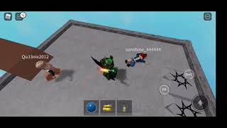 I Tried To Push Someone Off A Roof In Ragdoll It Did Not End Well Lol Roblox