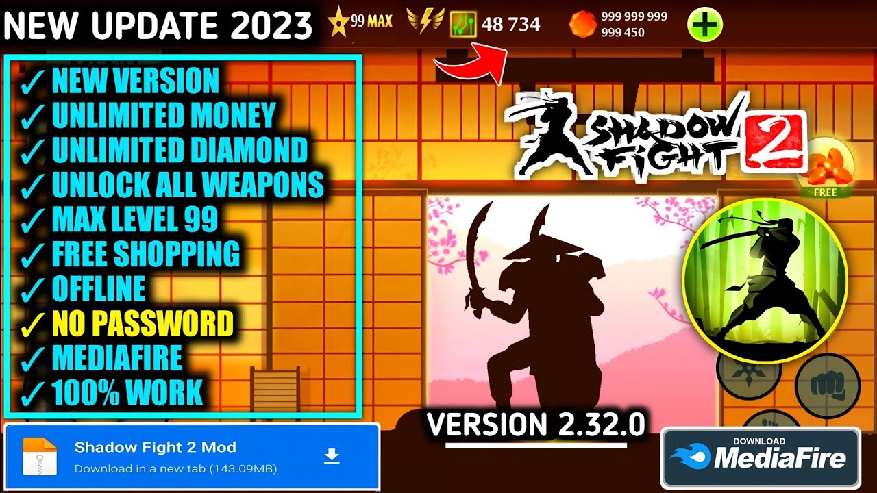 Update!! Shadow Fight 2 Mod Apk 2.32.0 Latest Version Update!! Shadow Fight 2 Mod Apk 2.32.0 Latest Version