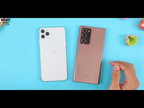 Samsung Galaxy Note 20 Ultra vs iPhone 11 Pro Max - Note "ăn" được iPhone không?