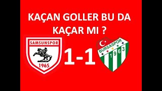 Tff1.Lig Samsunspor Bursaspor 1-1 Maçı Tribün Özeti Tribün Çekim Ler Sevinçler,Tepkiler