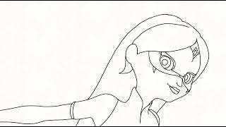 Lineart De Iniciación Vixen Juleka Con El Miraculous De La Serpiente Miraculous Ladybug