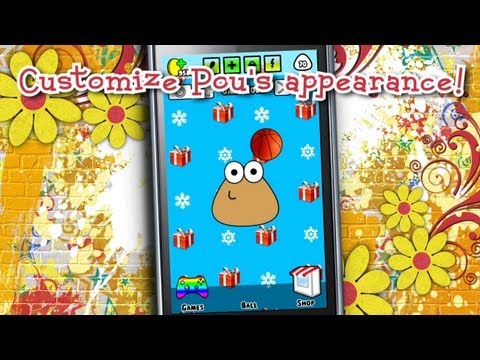 Video of game play for Pou