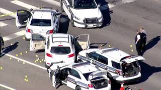 Raw video: Arapahoe County deputies shoot suspect near Arapahoe Rd. and I-25