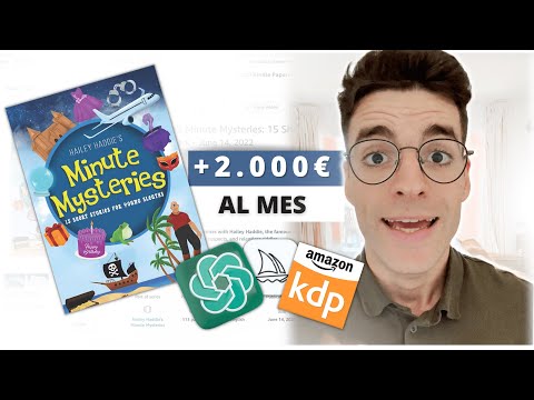 Gana 2000€ Vendiendo Libros en Amazon KDP Gracias a la Inteligencia Artificial (Paso a Paso)