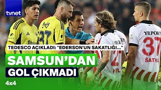 Fenerbahçe, Samsundan 1 Puan Ile Döndü 4X4 Futbol