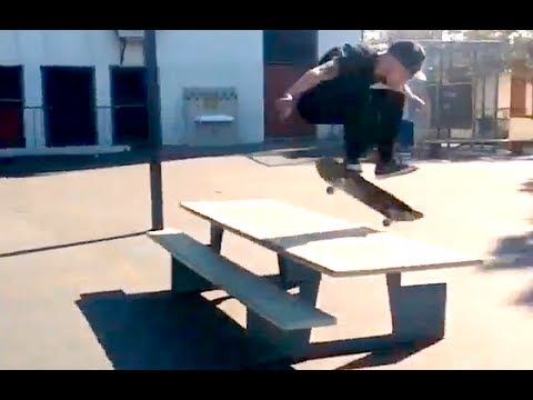 INSTABLAST Ep. 5 - BACK 180 A PALM TREE! Nollie Cab Late Front Foot Flip an Flippin Tables