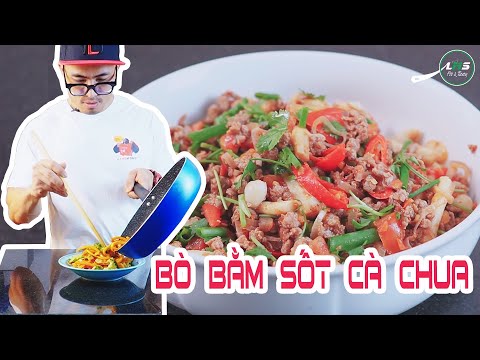 BÒ BẰM SỐT CÀ CHUA | Healthy Food | LMS Fit & Tasty