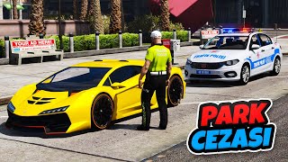 Egea Polis Arabamız Ile Şehirde Park Uygulaması Ve Ceza - Gta 5