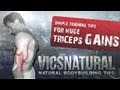 Triceps Workout- Best Tricep Workout for big cut triceps_ How to Get Big Triceps
