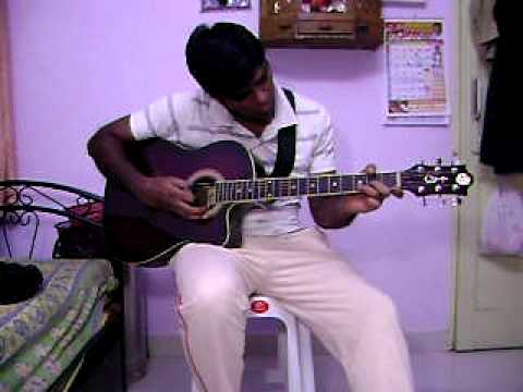 Bekarar karke hame on guitar - Ramesh M. Jitkar