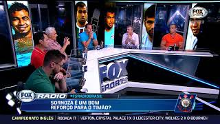 FOX SPORT RÁDIO》Sornoza é do Corinthians; sorteio da Sul-americana e muito +. 18/12/2018