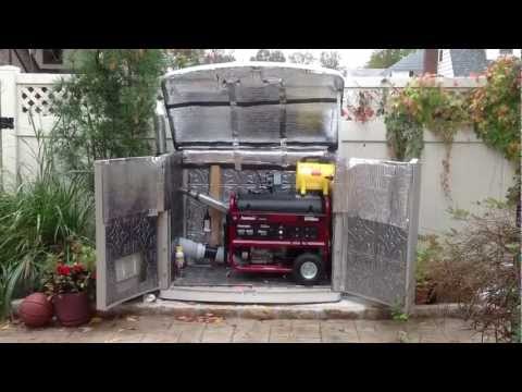 Outdoor Generator Storage Box