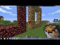 construire portail minecraft