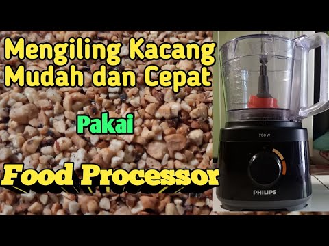 Menggiling kacang untuk Isian Martabak manis,||Mengiling kacang mudah dan cepat pakai food processor