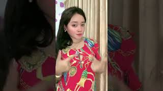 Aulia Salsabila Marpaung | Babyca999 Tiktok  | Daster Merah Hot Semok (3)