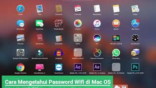 #13 TUTORIAL : Cara Mengetahui Password Wifi di Mac OS