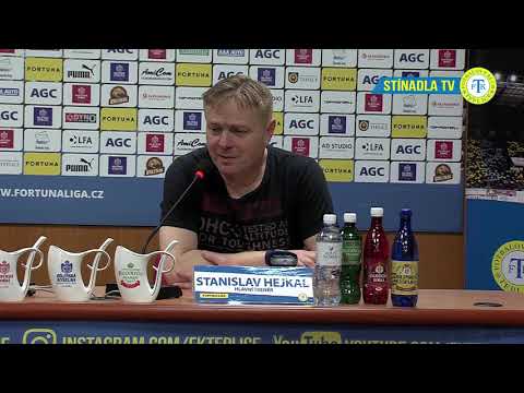 Tiskov konference domcho trenra po zpase Teplice - Boleslav (15.2.2019)