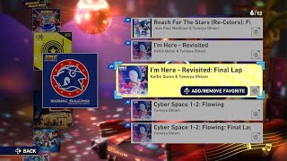 Im Here - Revisited Final Lap - Sonic Racing Crossworlds Jukebox