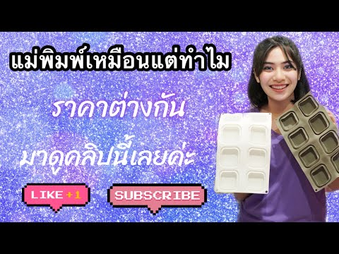 ทำไมแม่พิมพ์ซิลิโคนแต่ละแบบราคาต่างกัน