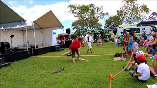 Howick Summer Festival - Gladiator Games - Gladiatrix Vs Midget