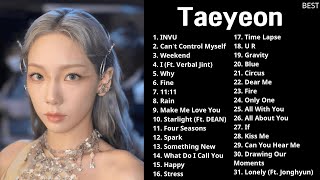 Taeyeon Best Songs Playlist  (2023 updated) audio