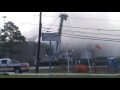 Deer Park vol.fire dept. (3/3) on scene at Air Liquide for a Chemical Plant Fire in La Porte