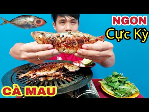 Làm CÁ TRÁO MẮT TO Nướng Muối Ớt | Cương Cà Mau #89