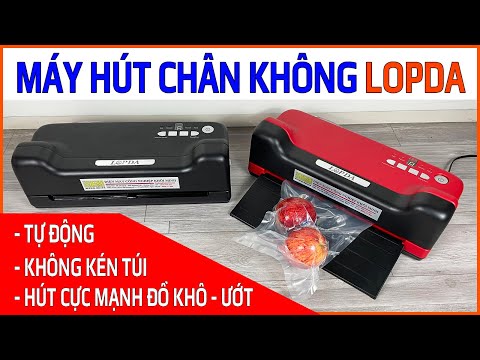 Máy Hút Chân Không Lopda Mini Tự Động, Không Kén Túi, Công Suất Mạnh, Hút Đồ Khô Đồ Uớt Hiệu Quả