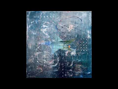 Abstract painting by Nguyen Dai Thang. (Tranh trừu tượng)