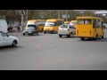 На перекреске Харьковская-Лушпы новый порядок движения
