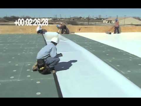 SAT (Self Adhering Technology) TPO Roofing System