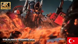 Transformers Rise Of The Beast - Prime Sözünü Tutup Kellesini Alıyor (4K ULTRA H