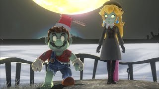 Super Mario Odyssey - All Outfits Gameplay (Peach & DLC Included)