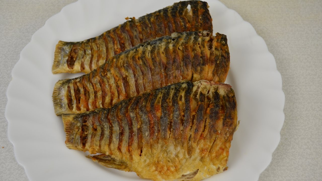 Жареные караси с хрустящей корочкой