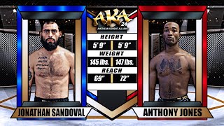 AKA 24 Fight 7 Jonathan Sandoval vs Anthony Jones