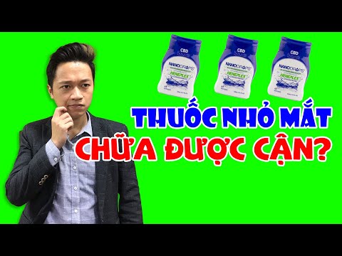 Thuốc nhỏ mắt có chữa cận được không? - Khôi phục thị lực Shine