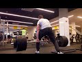 606lbs / 275kg Double Overhand Jefferson Block pull and how context matters