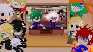 Pro Heroes React To Training Bnhamha Ft.deku Gcrv Gacha Club