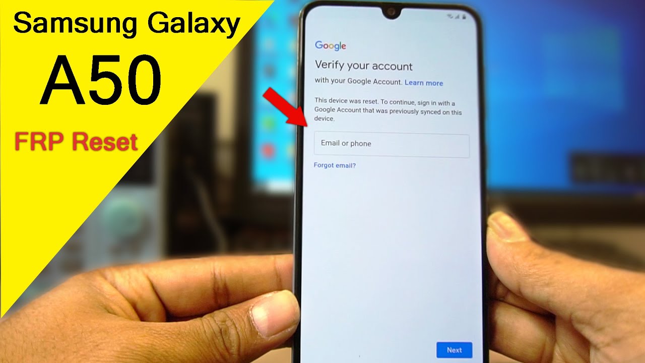 Samsung Galaxy A50 FRP Reset | Bypass Samsung Galaxy A50 FRP Reset | Bypass
