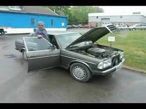 Practical Classics magazine video showing a W123 230E after a W126 560 SEL 