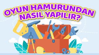 İşte Bir Tamirci Alet Çantası Seti Bebekler Çocuklar Için Oyun Hamuru Ile Kolay Eğitici Videolar